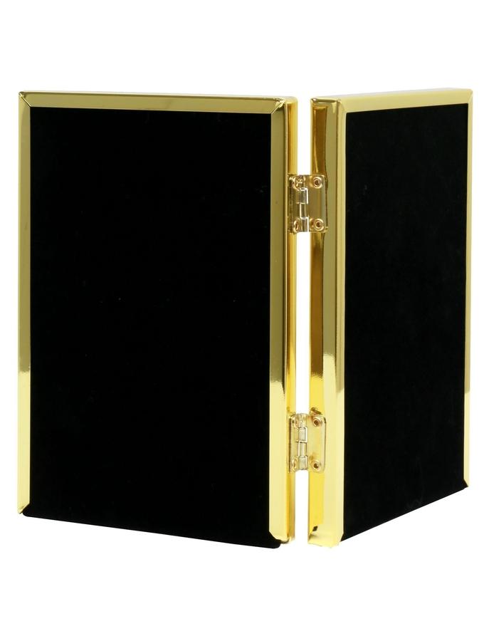 Deknudt Frames Diptyque Avec Encadrement Fin En Métal En Couleur Doré Brillant S58MT6