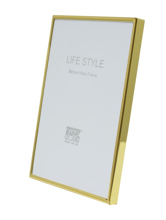 Deknudt Frames Encadrement Fin En Métal En Couleur Doré Brillant S58MS3