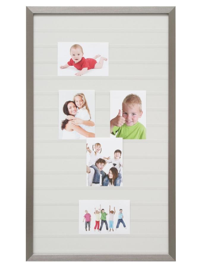 Deknudt Frames Gallerina En Argenté Pour Une Collage Photo Sans Couper Et Coller S41VD1 G