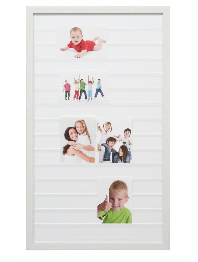 Deknudt Frames Gallerina En Look Peint Blanc Pour Une Collage Photo Sans Couper Et Coller S41VF1 G