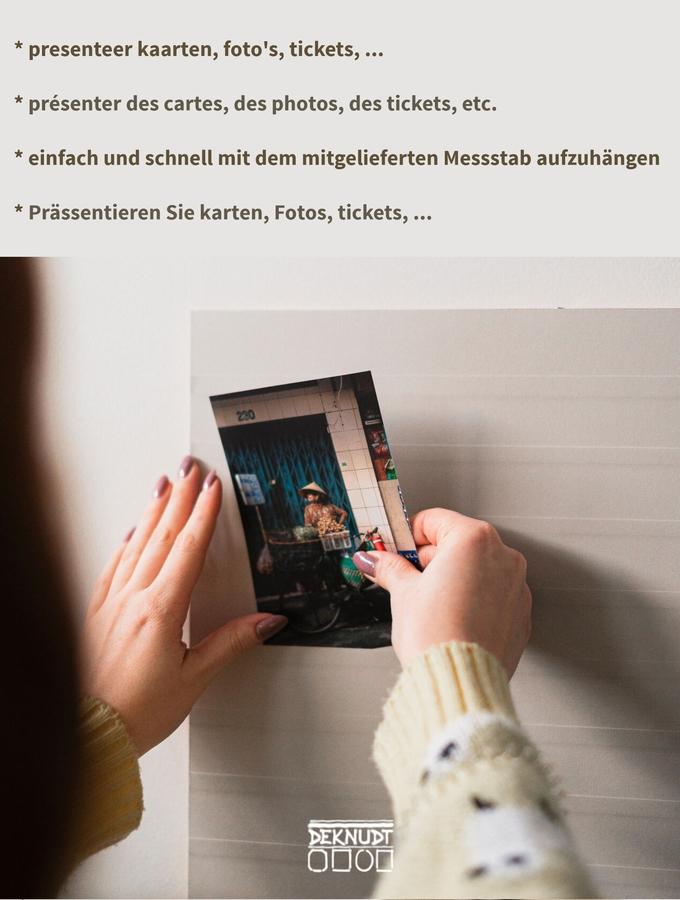 Deknudt Frames Gallerina En Noir Pour Une Collage Photo Sans Couper Et Coller S41VH2 GA