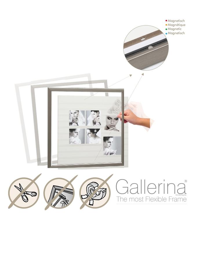Deknudt Frames Gallerina En Noir Pour Une Collage Photo Sans Couper Et Coller S41VH2 G