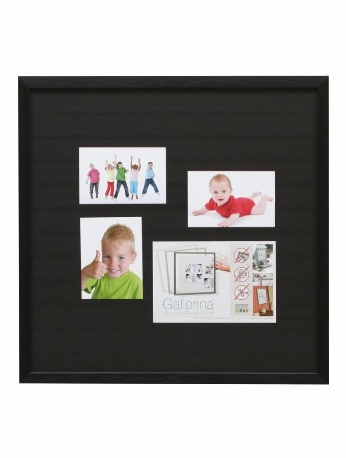 deknudt frames Gallerina en noir pour une collage photo sans couper et coller S41VH2 G