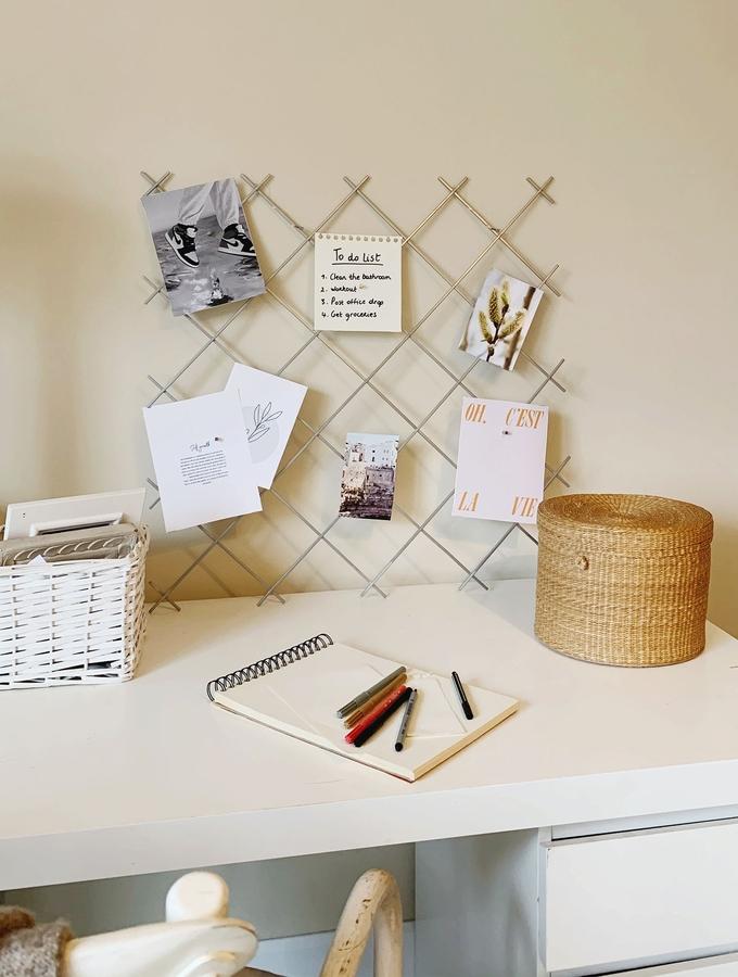 Deknudt Frames Grille Photo Magnétique En Métal Couleur Argenté S65CW7 M2