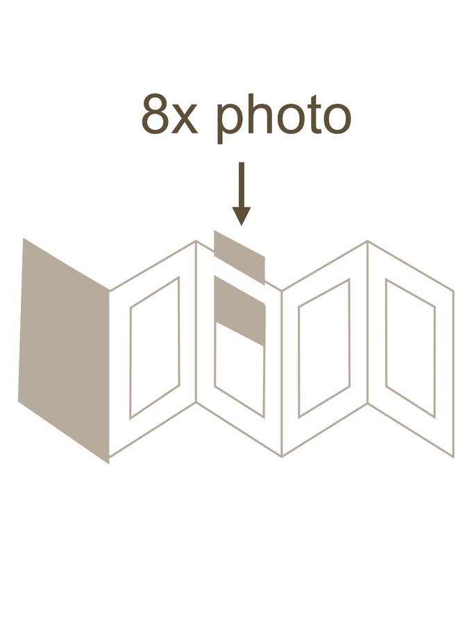 Deknudt Frames Leporello Blanc Finition En Cuir A66DC1 8PH