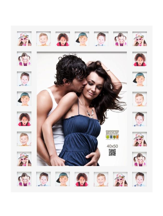 Deknudt Frames Multivue Blanc Pour 27 Photos S66XK1 G27