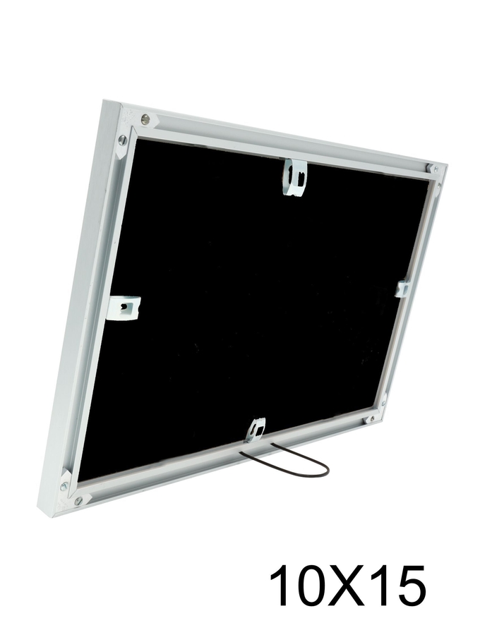 Deknudt Frames Multivue Couleur Argenté En Aluminium Pour 2 Photos S021D1 P2