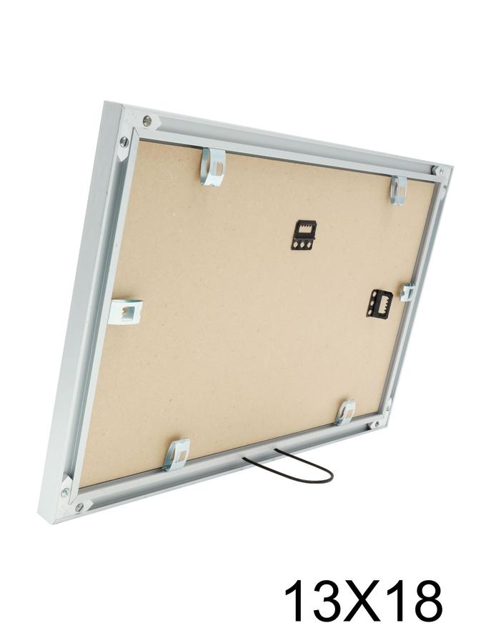 Deknudt Frames Multivue Couleur Argenté En Aluminium Pour 2 Photos S021D1 P2