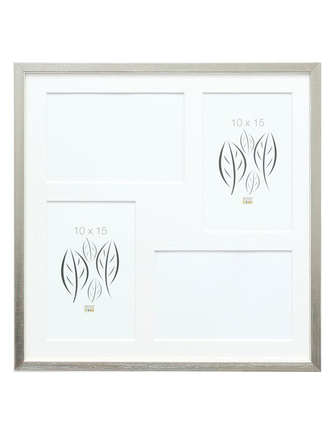 deknudt frames Multivue en argenté pour 4 photos 10x15cm S41JD1 P4