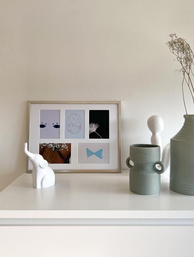 Deknudt Frames Multivue En Argenté Pour 5 Photos 10x15cm S41JD1 P5