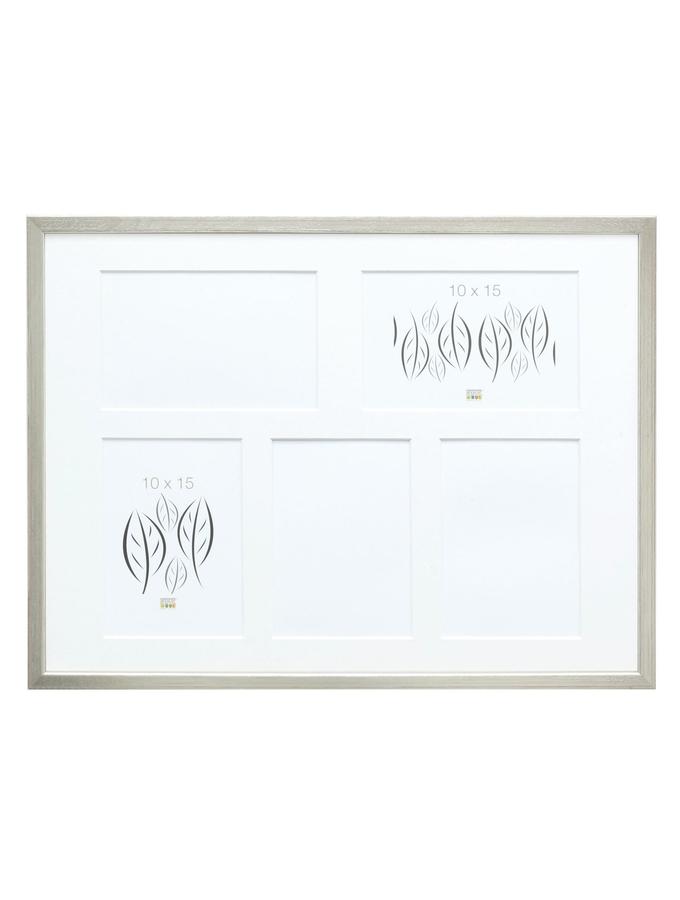 deknudt frames Multivue en argenté pour 5 photos 10x15cm S41JD1 P5