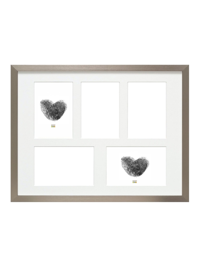 deknudt frames Multivue en argenté pour 5 photos S41VD1 P5