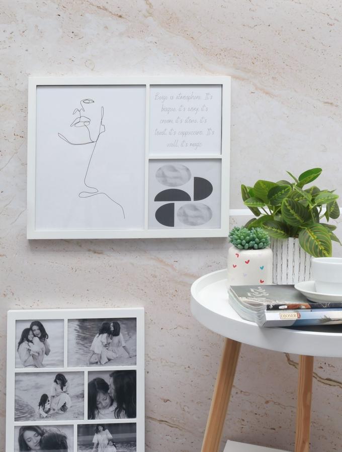 Deknudt Frames Multivue En Blanc Pour 3 Photos S68WB1 G3