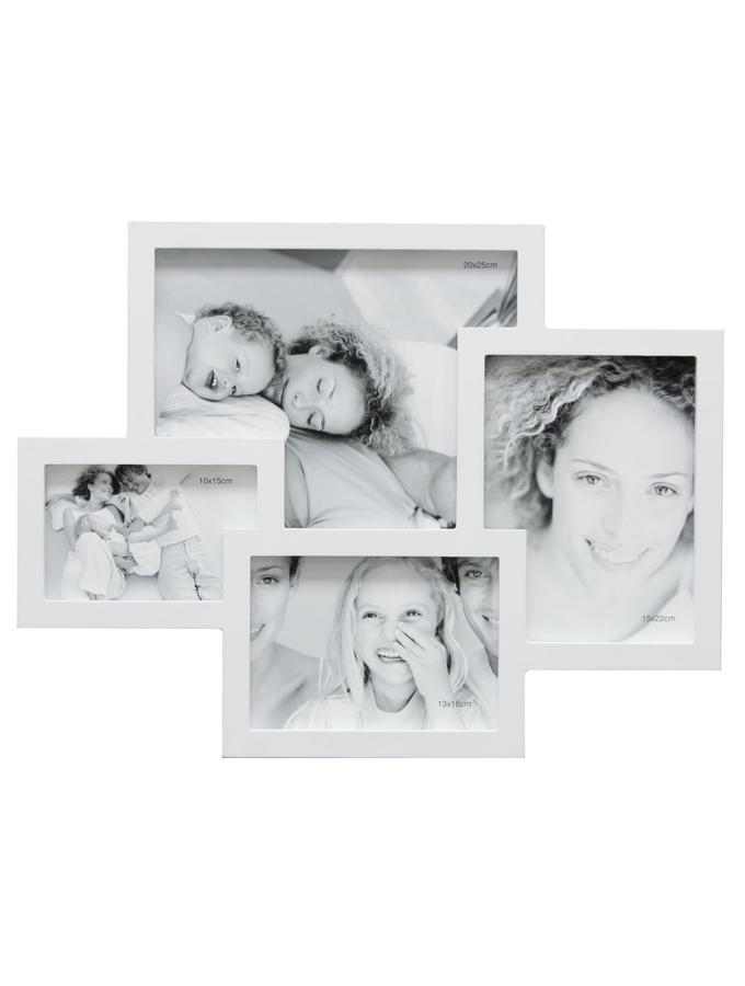 deknudt frames Multivue en blanc pour 4 photos S65SJ1
