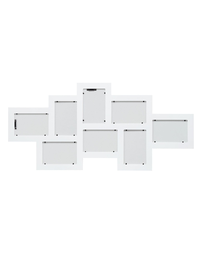 Deknudt Frames Multivue En Blanc Pour 8 Photos S65SW1