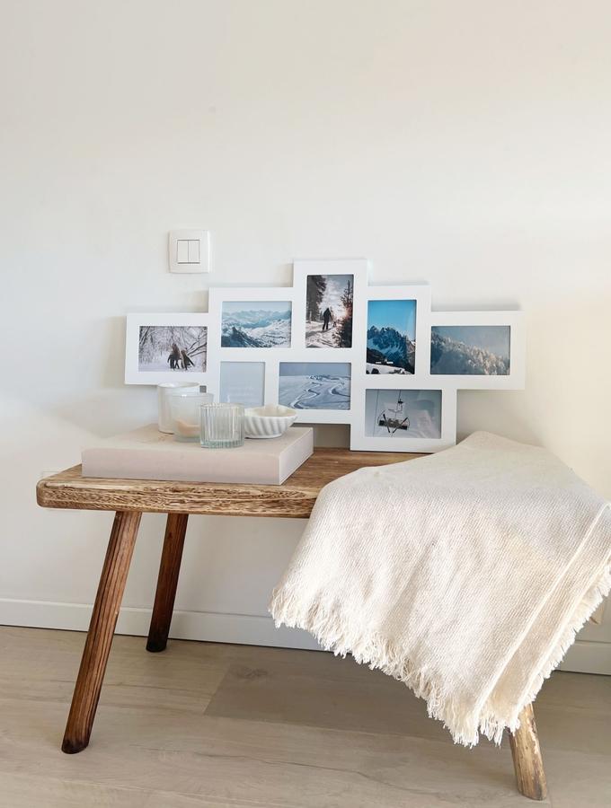 Deknudt Frames Multivue En Blanc Pour 8 Photos S65SW1