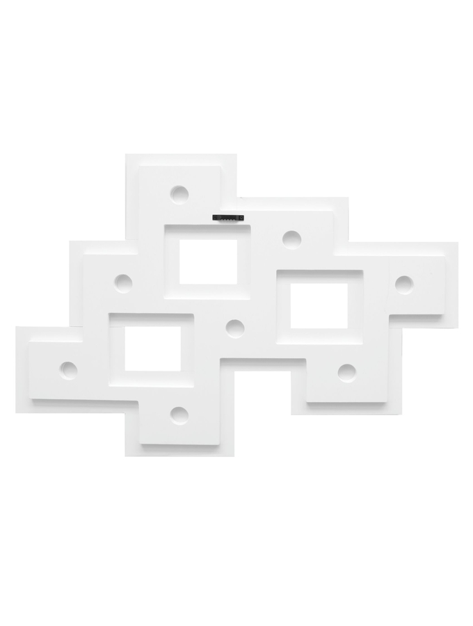 Deknudt Frames Multivue En Blanc Pour 8 Photos S68RK1 P8