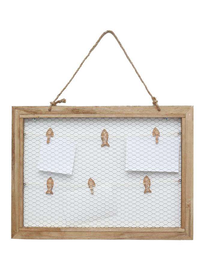 Deknudt Frames Multivue En Bois Flotté Avec Pinces Sur Fil De Fer S67TV1 E