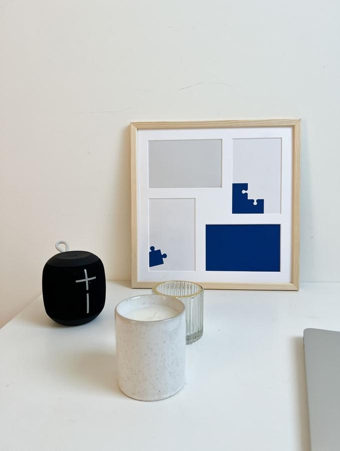 Deknudt Frames Multivue En Bois Naturel Pour 4 Photos 10x15cm S41JH1 P4