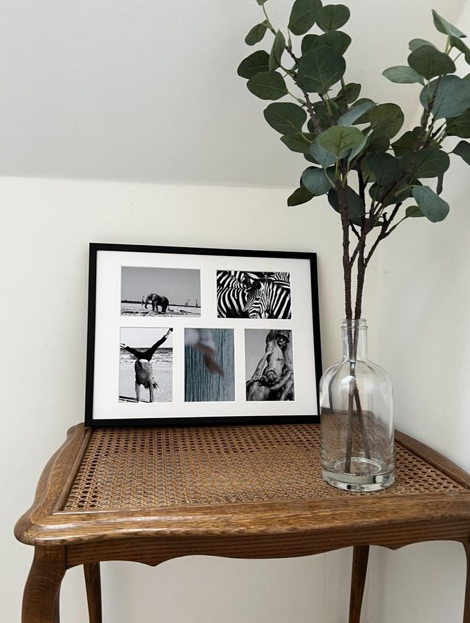 Deknudt Frames Multivue En Bois Noir Pour 5 Photos 10x15cm S41JL2 P5