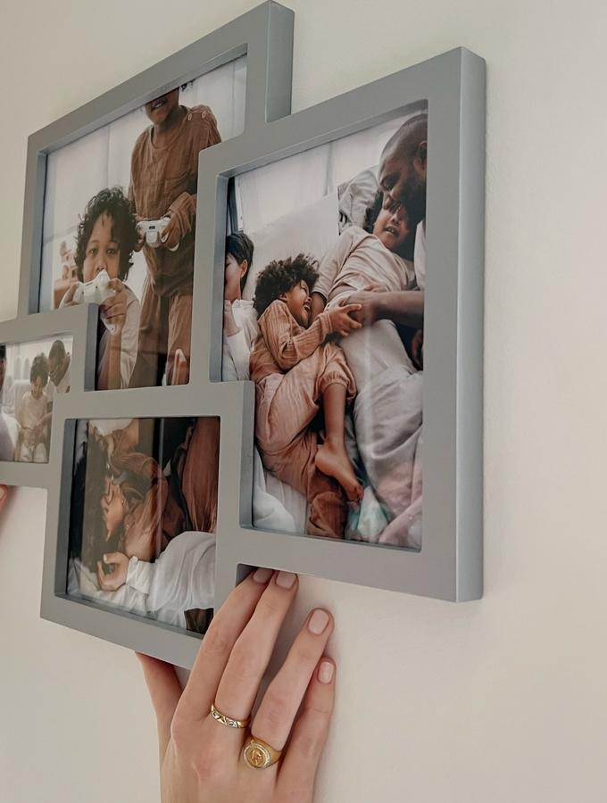 Deknudt Frames Multivue En Couleur Argenté Pour 4 Photos S65SJ3