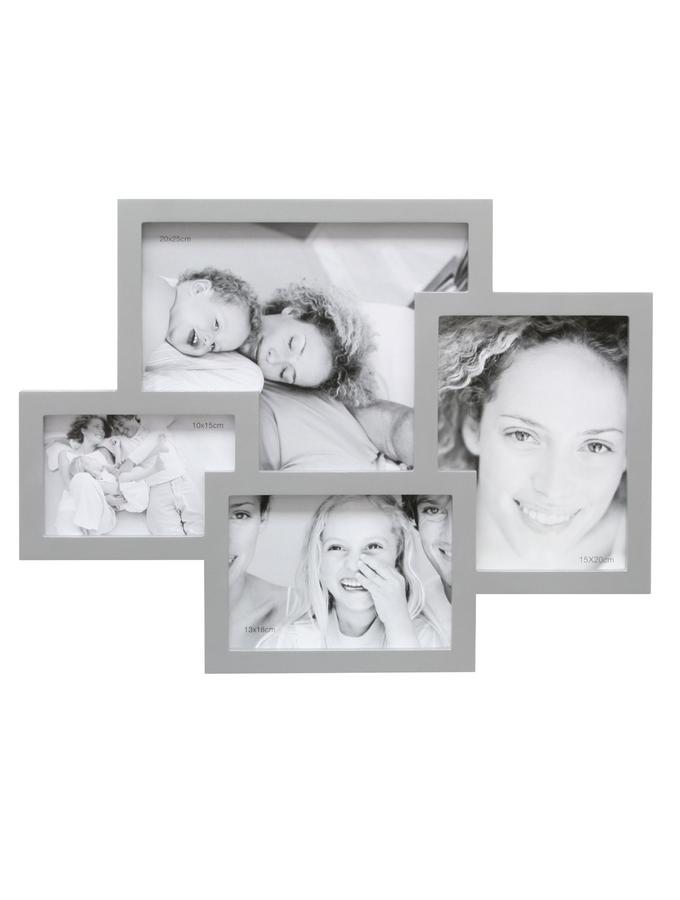 deknudt frames Multivue en couleur argenté pour 4 photos S65SJ3