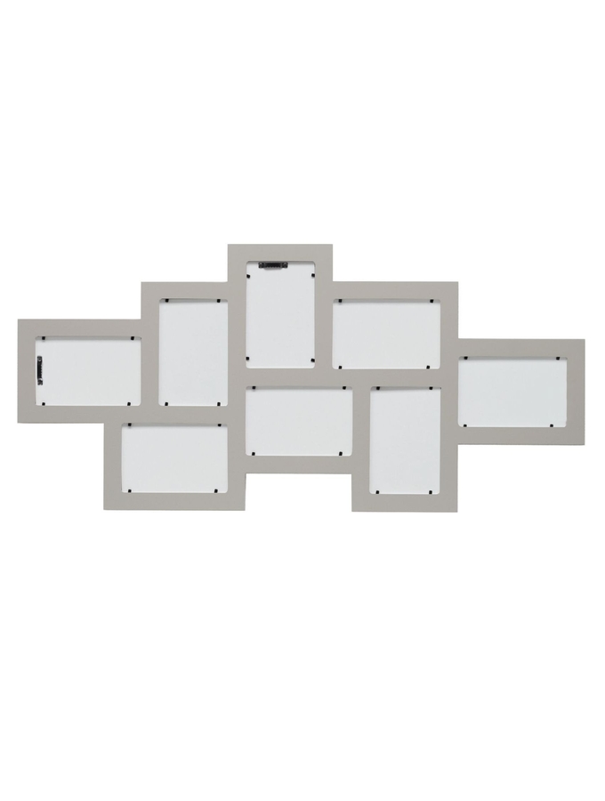 Deknudt Frames Multivue En Gris Pour 8 Photos S65SW7