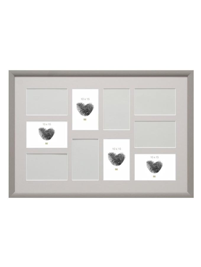 deknudt frames Multivue en look peint beige pour 10 photos S54ST3