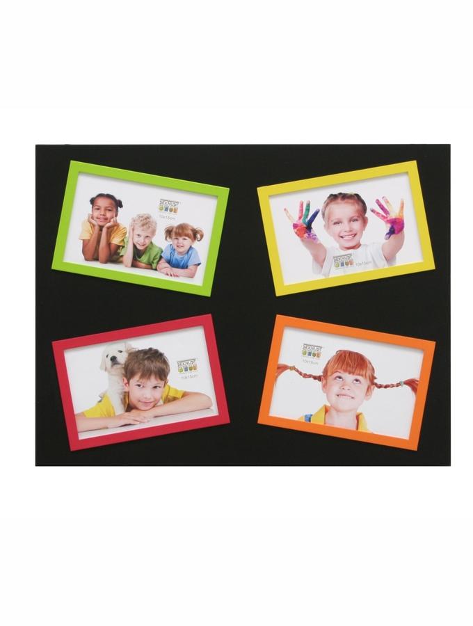 Deknudt Frames Multivue En Noir Avec Bord Coloré S67JK2 P4