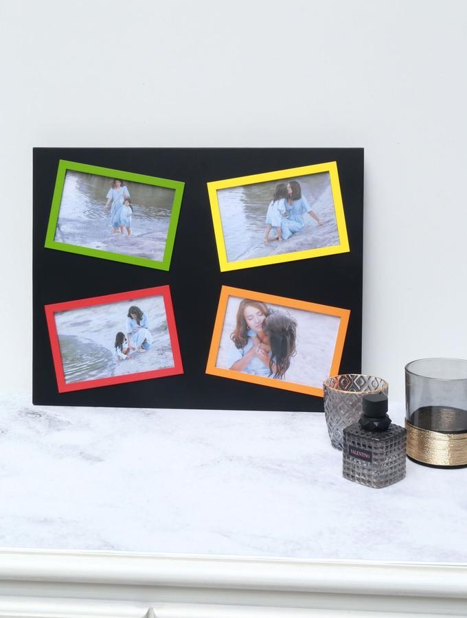 Deknudt Frames Multivue En Noir Avec Bord Coloré S67JK2 P4