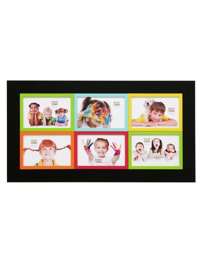 Deknudt Frames Multivue En Noir Avec Bord Coloré S67JK2 P6