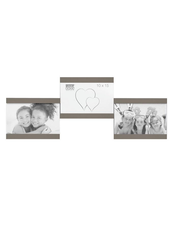 deknudt frames Multivue en taupe pour 3 photos S68RK9 P3