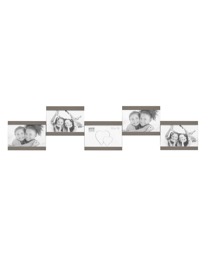deknudt frames Multivue en taupe pour 5 photos S68RK9 P5
