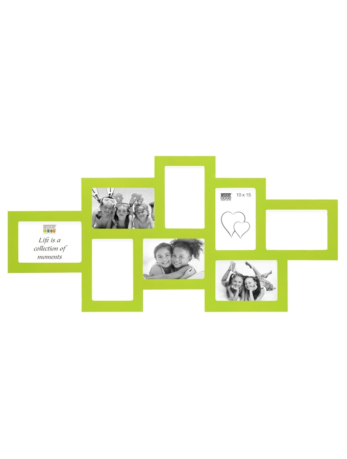 deknudt frames Multivue en vert pour 8 photos S65SW8
