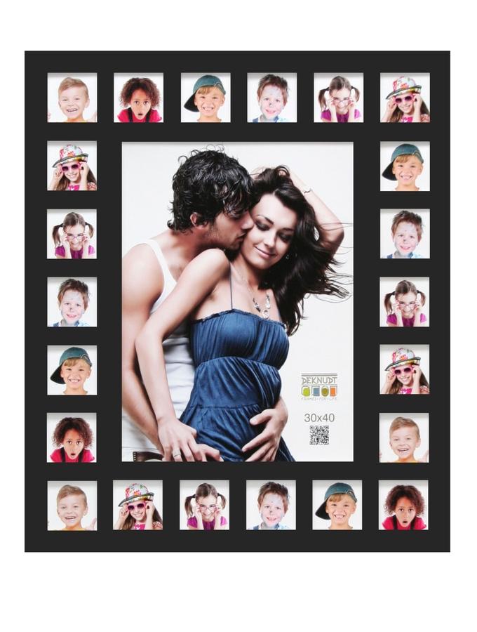 Deknudt Frames Multivue Noir Pour 23 Photos S66XK2 G23