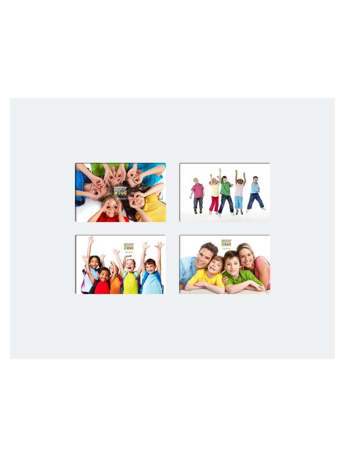 deknudt frames Multivue plat en blanc pour 4 photos S67CK1 P4B