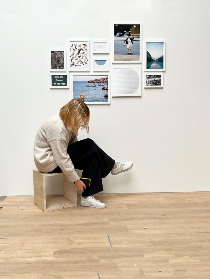 Deknudt Frames Mur Photos Avec 10 Cadres Blancs S41VH1 WALL2