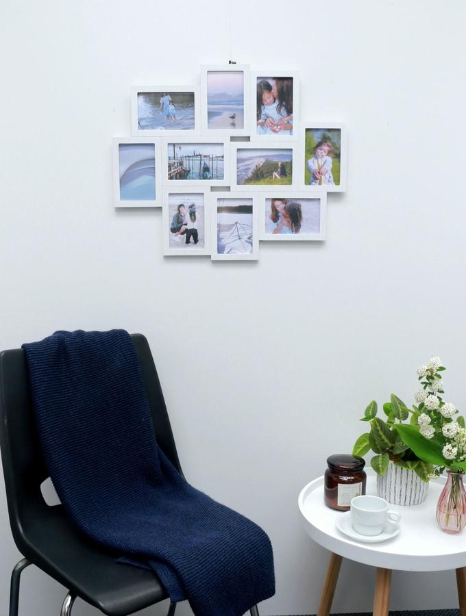 Deknudt Frames Pêle-mêle En Blanc Pour 10 Photos S68UC1 P10