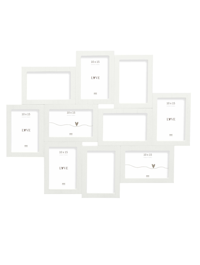 deknudt frames Pêle-mêle en blanc pour 10 photos S68UC1 P10