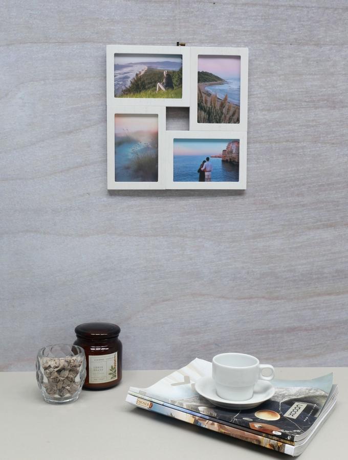 Deknudt Frames Pêle-mêle En Blanc Pour 4 Photos S68UC1 P4