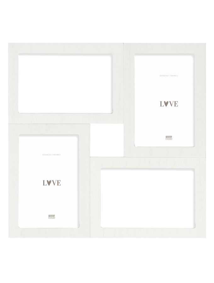 deknudt frames Pêle-mêle en blanc pour 4 photos S68UC1 P4