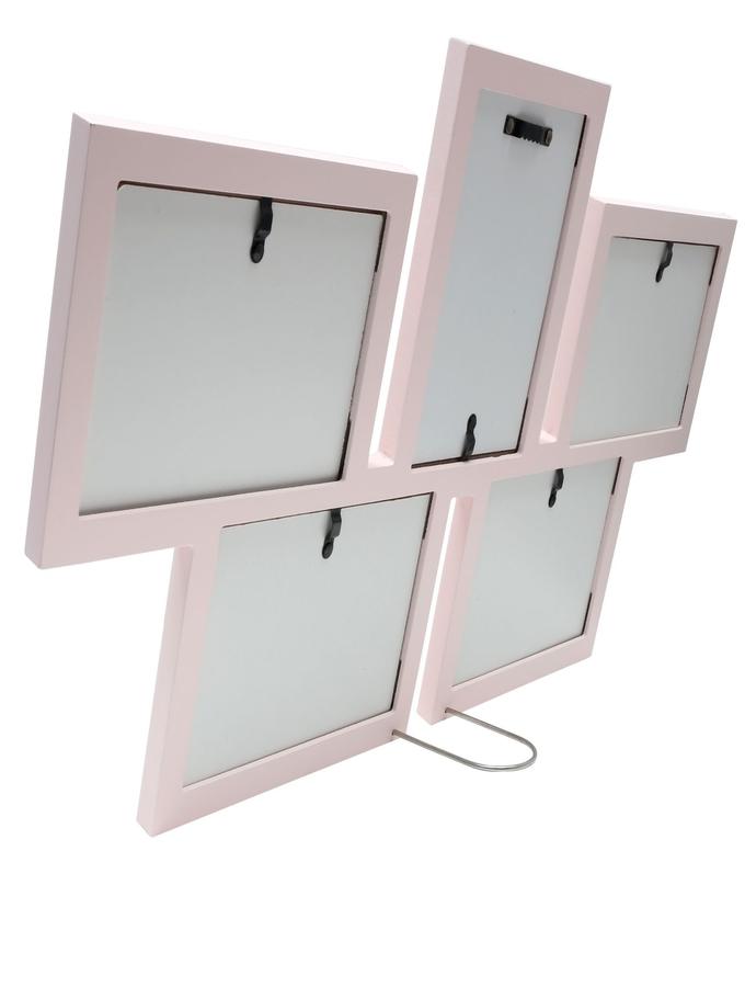 Deknudt Frames Pêle-mêle En Rose Pour 5 Photos S65SY4