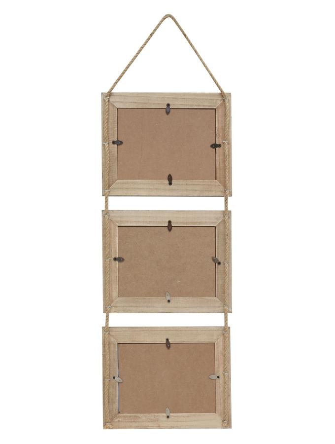 Deknudt Frames Pendentif Bois Flotté Pour 3 Photos S67TV1 P3