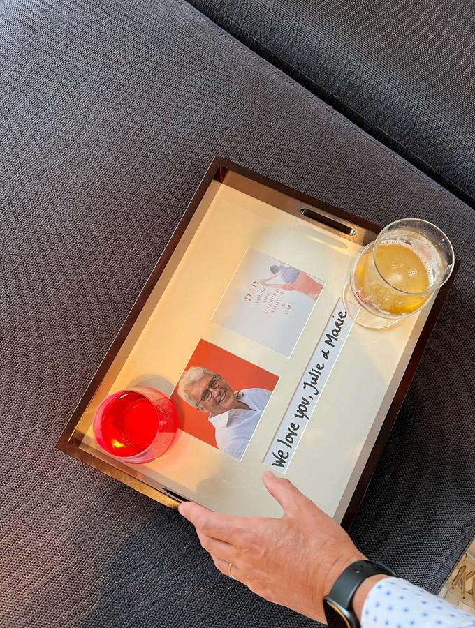 Deknudt Frames Plateau Brun Pour Personnaliser PLAC3