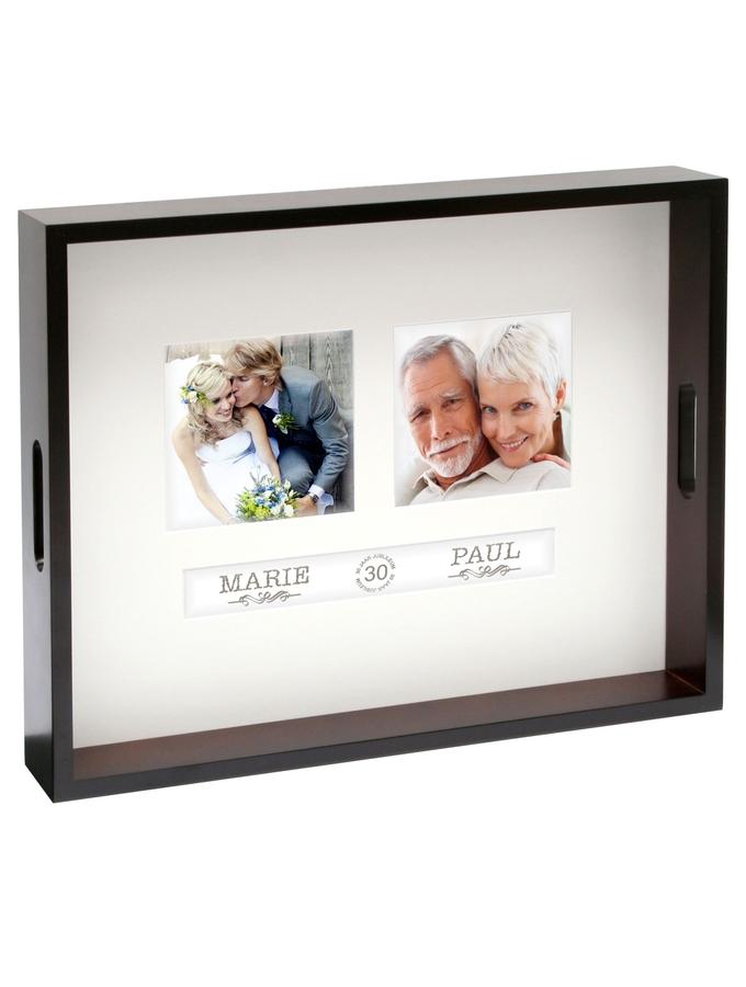 deknudt frames Plateau brun pour personnaliser PLAC3