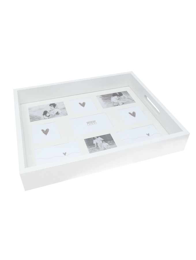 deknudt frames Plateau en blanc avec passepartout pour 9 photos S67TN9 E9