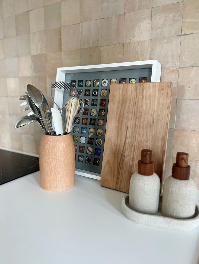 Deknudt Frames Plateau En Blanc Pour Muselets De Champagne S65TZ1