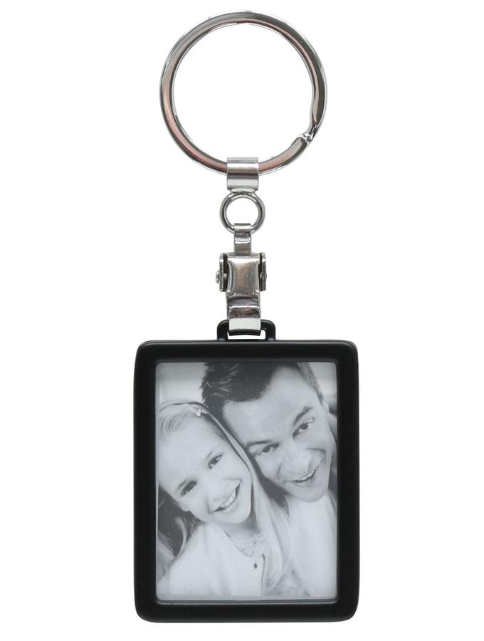 Deknudt Frames Porte-clefs Photo En Métal Noir S59NK2