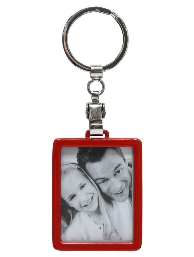 Deknudt Frames Porte-clefs Photo En Métal Rouge S59NK4