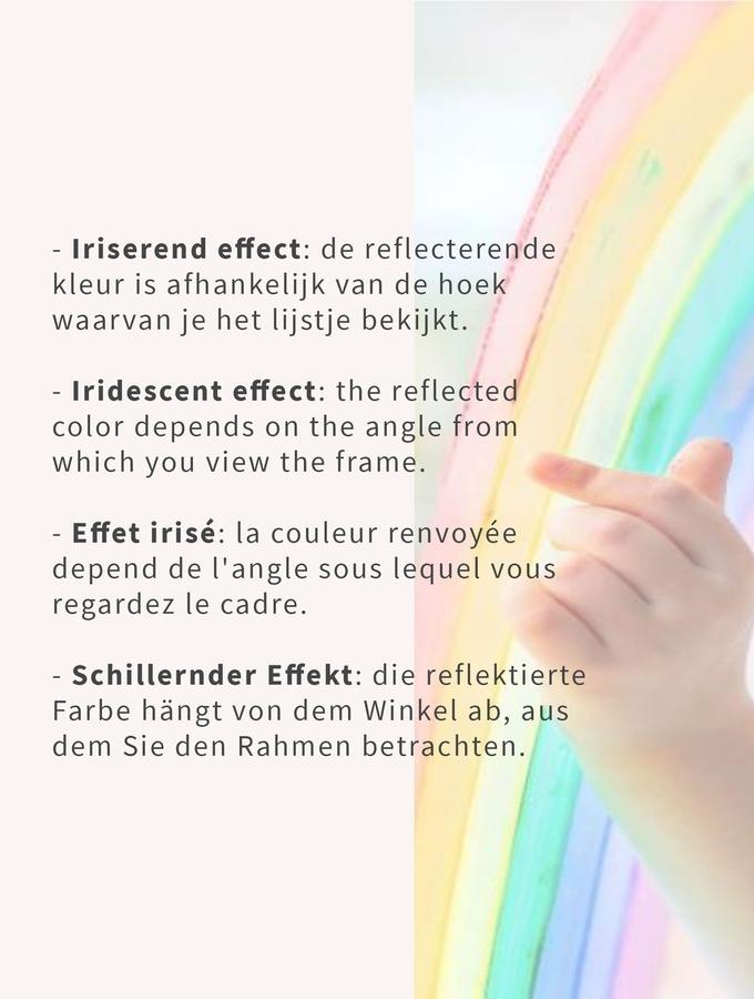 Deknudt Frames Porte Photo Avec Effet Arc En Ciel S58SJ1
